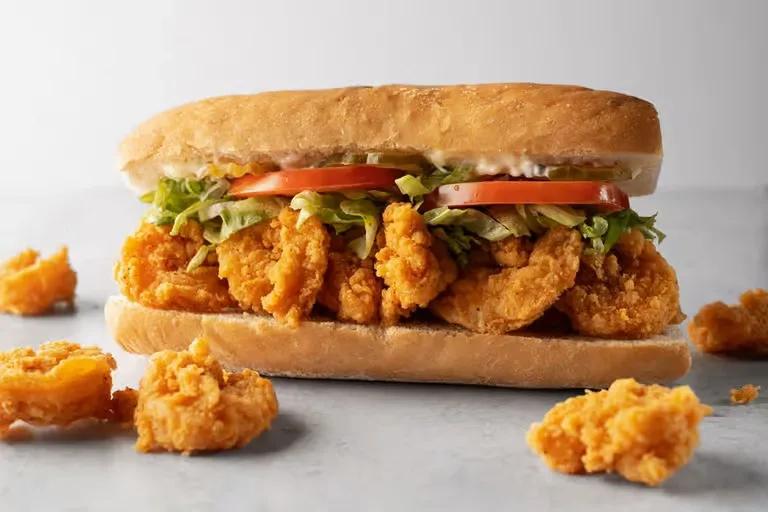 Gulf Shrimp Po Boy