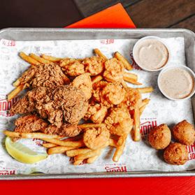 Tender Shrimp Platter